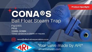 AVS PRODUCT SPOTLIGHT | ARI-CONA®S Ball Float Steam Trap