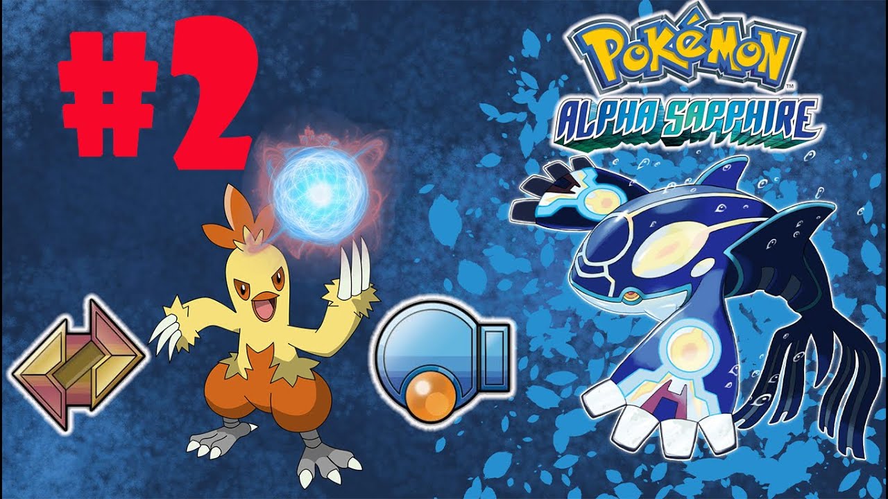 HM 01:CUT Thông đít hai gym leader đầu tiên : pokemon alpha sapphire tập 2