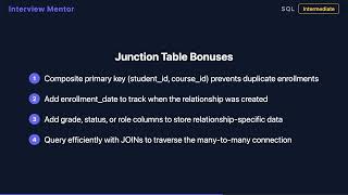 Why Many-to-Many Relationships Need Junction Tables | SQL