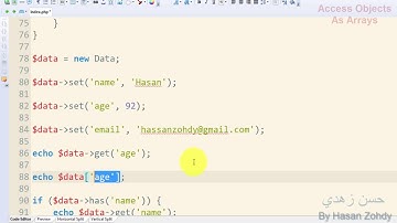 Access Objects As Arrays