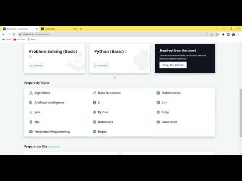 Hacker rank | موقع هاكر رانك | problem solving app