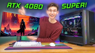 The ULTIMATE RTX 4080 SUPER Gaming PC Build 2024!  i7 14700K w/ Gameplay Benchmarks | AD