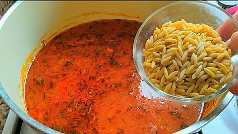 🍅 ŞEHRİYE ÇORBASINI HİÇ BÖYLE DENEDİNİZ Mİ?BAYILDIK Aşırı Kolay ve Lezzetli Çorba Tarifi 👉 Çorbalar