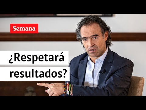 ¿Federico Gutiérrez respetará resultados de las presidenciales? Su respuesta