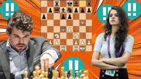 First class Magnus Carlsen vs Tania Sachdev 24