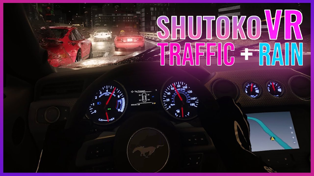 Assetto Corsa Shutoko with Rain & Traffic, 4090 with i9 - solid 90 on  Quest, this is truly a VR experience : r/VRGaming