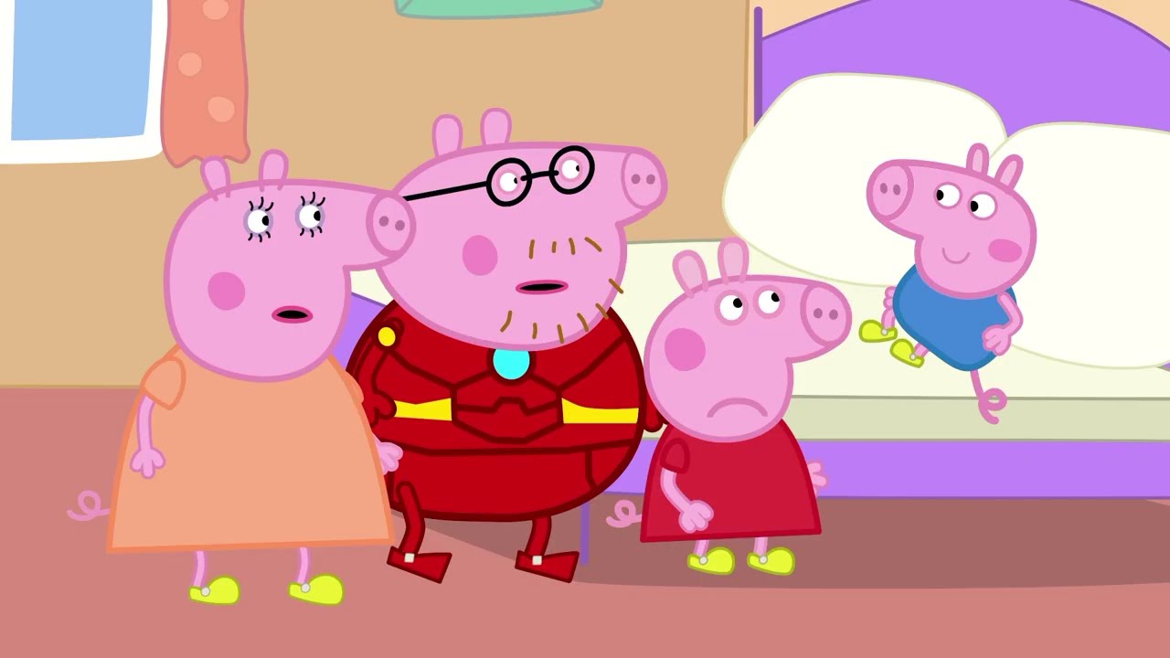 Please Wake Up, Daddy Pig - Don't Leave Peppa?? ! Funny Peppa Pig Try ...