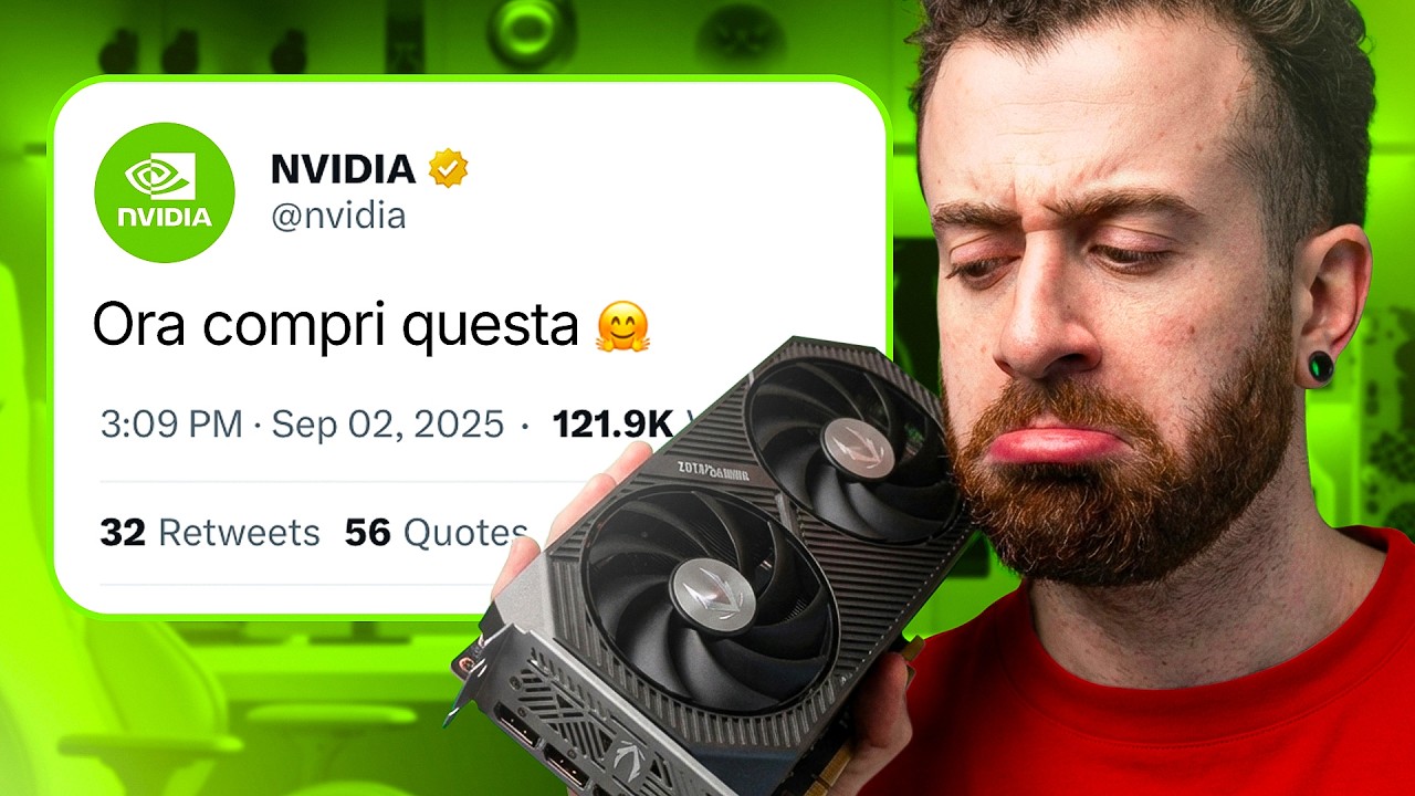 PC GAMER, QUESTA È LA SCHEDA VIDEO CHE COMPRERAI! (SECONDO NVIDIA)