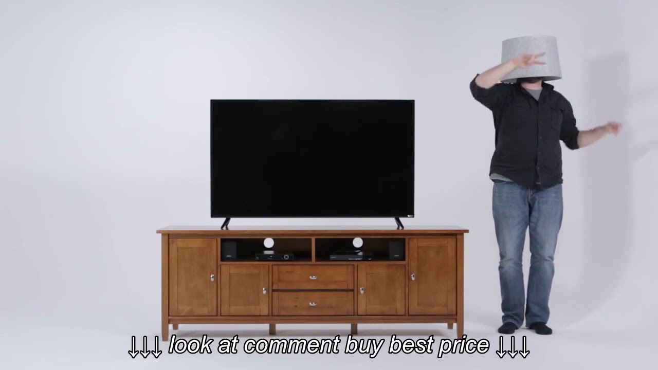 Simpli Home Warm Shaker 72 inch TV Media Stand