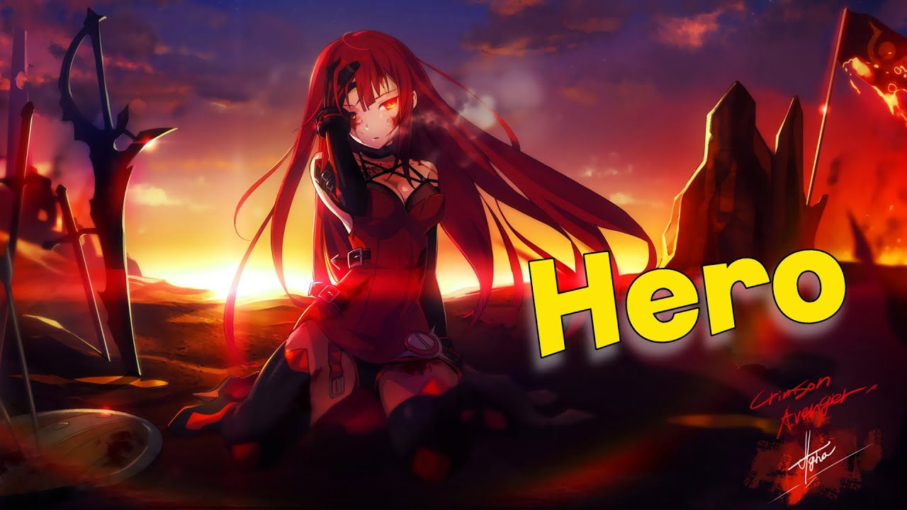 Nightcore Skillet Hero YouTube