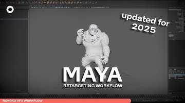 Maya Retargeting Mocap Workflow 2025 | Rokoko Tutorial
