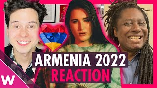 Rosa Linn “Snap” Reaction | Armenia Eurovision 2022