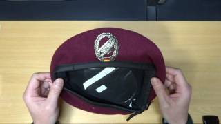 ベレー帽の紹介動画