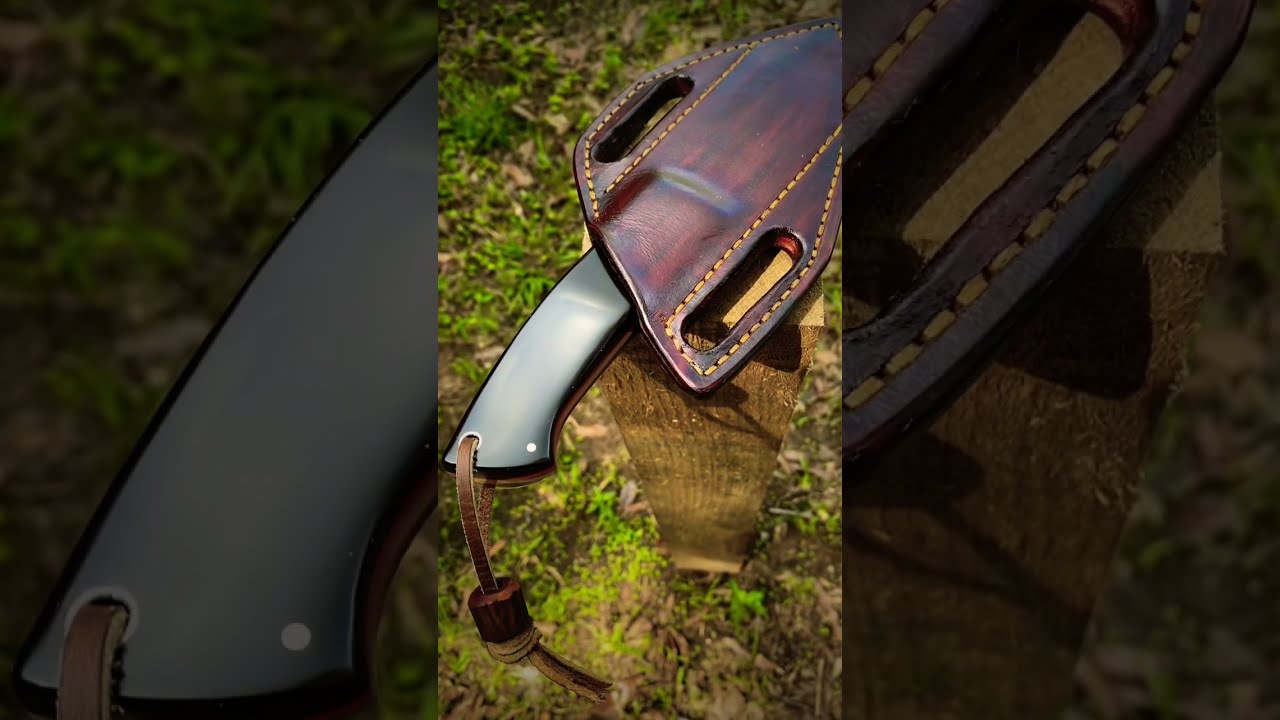 Crossdraw knife sheath 