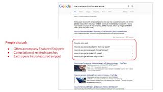 Common SERP Attributes ||  Search Engine Optimization || Website SEO Analysis