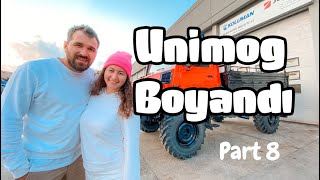 Unimog Boyandı | Unimog Renk Değişimi | Mercedes Benz Koluman #Trucklife