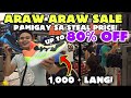 STEAL PRICE NA OUTLET | ARAW-ARAW PRESYONG PAMIGAY up to 80% OFF