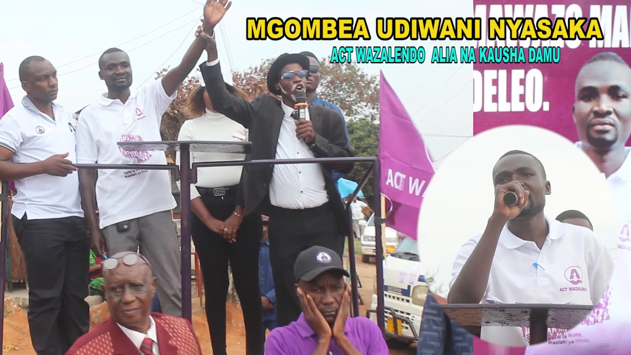 MGOMBEA UDIWANI ACT WAZALENDO KATA  YA NYASAKA ILEMELA MWANZA ALIA NA KAUSHA DAMU INAYOUMIZA