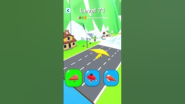 🔥Shape-shifting & Transform the Character⚡️Level 71 #shorts