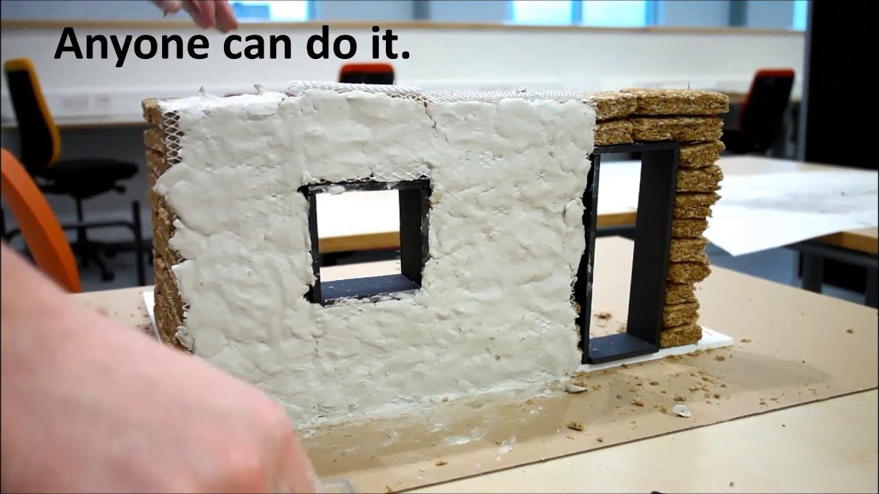 How to build a Straw Bale house YouTube
