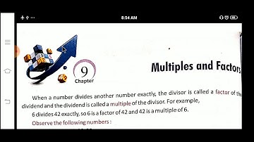 Multiples and Factors, Maths, Explosive Maths, Ex-9.1, part - 1, Class - 4th by Mr. Mohit Dhawan
