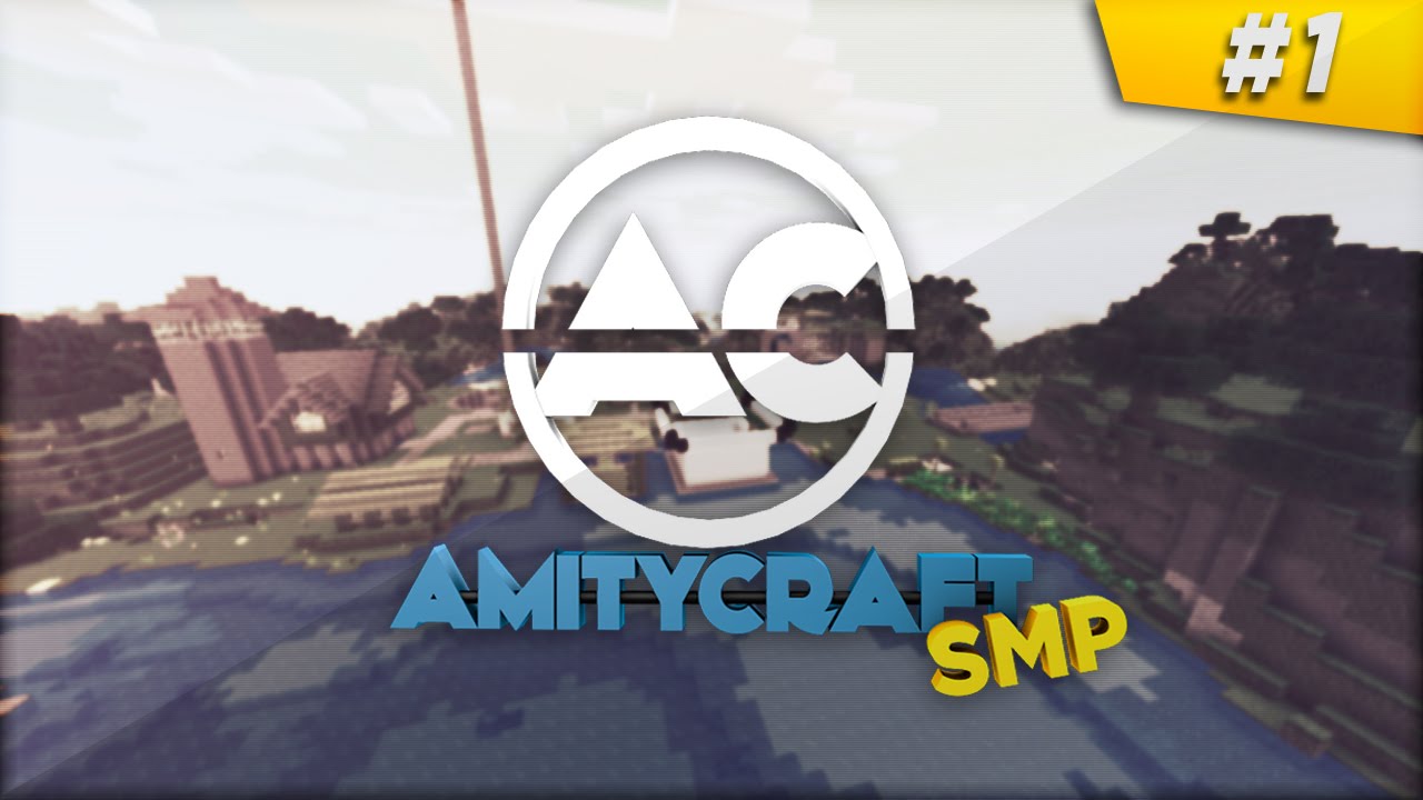 Two homes in one! - AmityCraft SMP [#1] - Minecraft