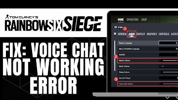 HOW TO FIX VOICE CHAT ON RAINBOW SIX SIEGE NOT WORKING 2024! FULL GUIDE