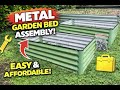 This Galvanized Bed Outlasts The Cedar Raised Beds | Step by Step Assembly Tutorial