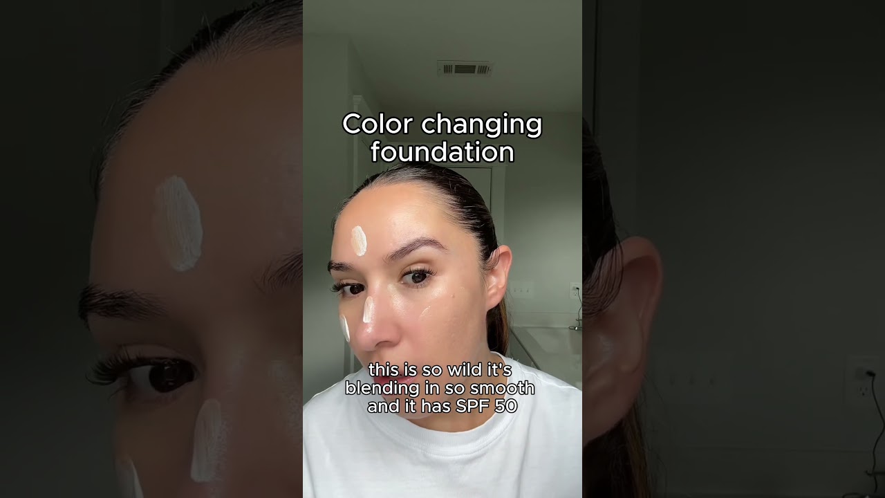 this foundation is next level magic ￼