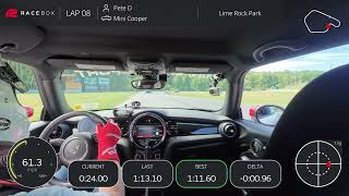 Lime rock park track day NASA NE HPDE2 session 2