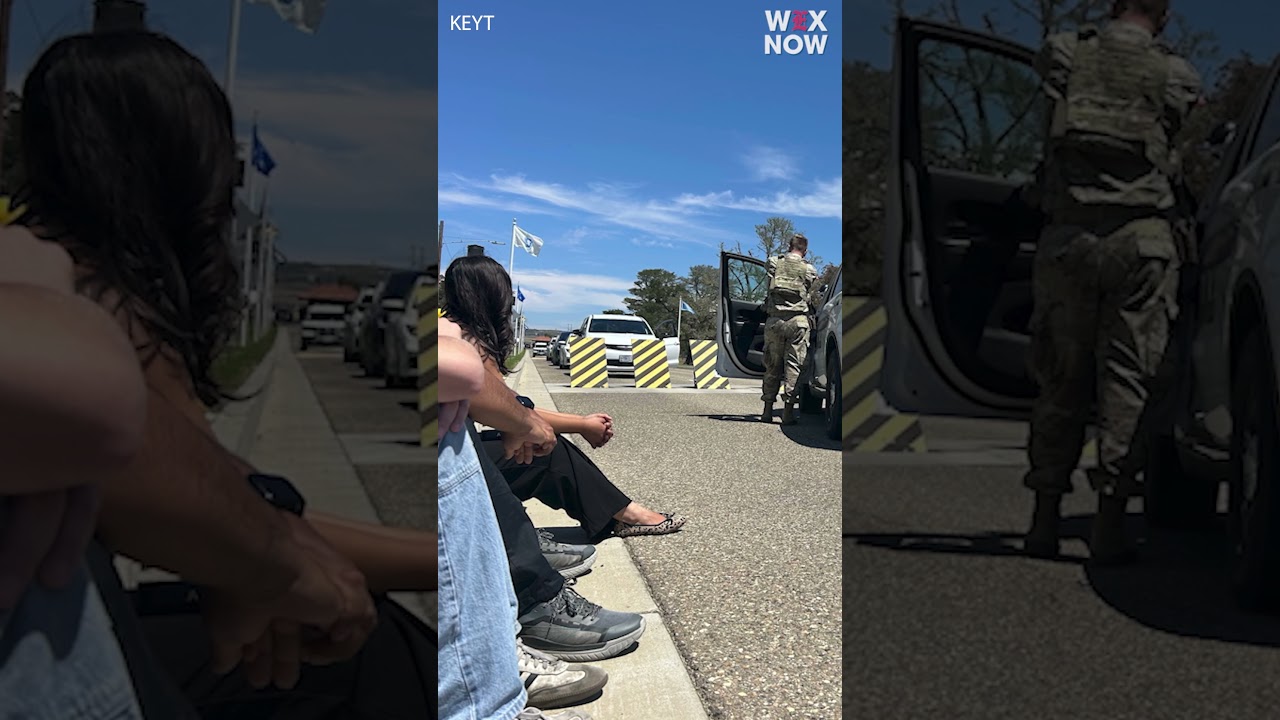 Space Force security officers hold reporters at gunpoint at California base