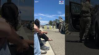 Space Force security officers hold reporters at gunpoint at California base