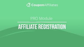 Affiliate Registration System - Coupon Affiliates