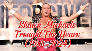 Shawn Michaels Trought The Years 1985-2024