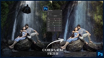 Learn Pre Wedding Photo Editing Tutorial | Photoshop Camera Raw Filter