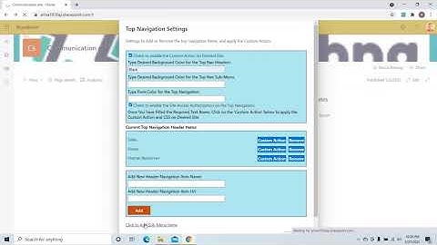 SPFX Framework Top Custom Menu - (User Authorization)