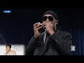 Stevie Wonder performs at Aretha Franklin's funeral