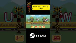 Railroad crossing play / ふみきりあそび for steam