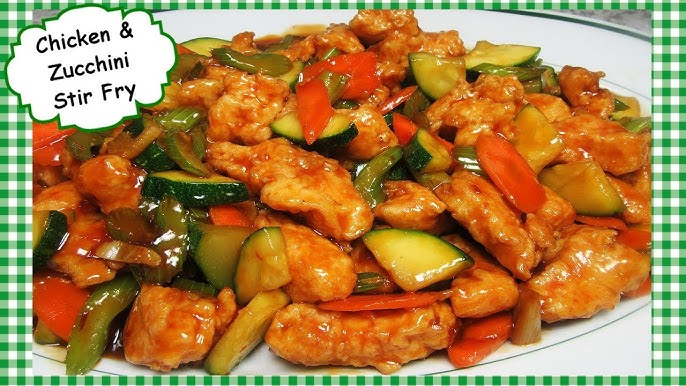 Spicy Chinese Ground Chicken Harvest Stir Fry Recipe 