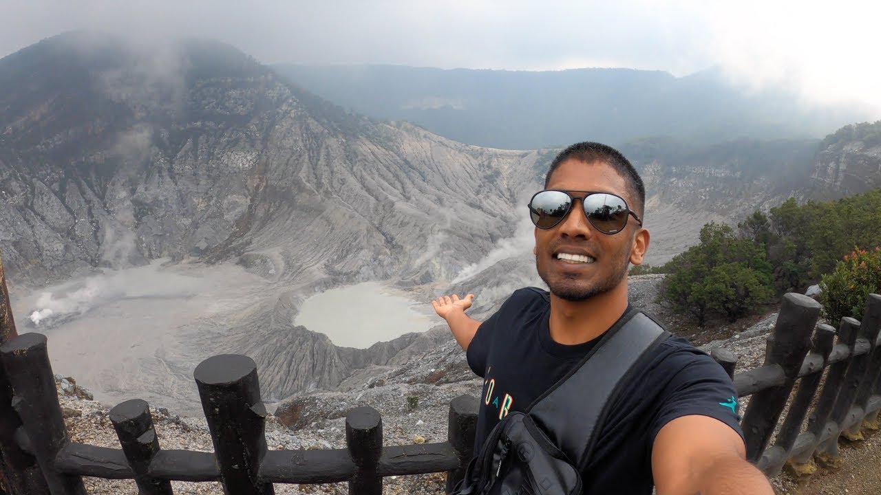 Jakarta Volcano Tour 🇮🇩 (Tangkuban Perahu)