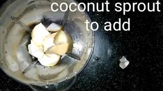 Coconut Sprout Shake