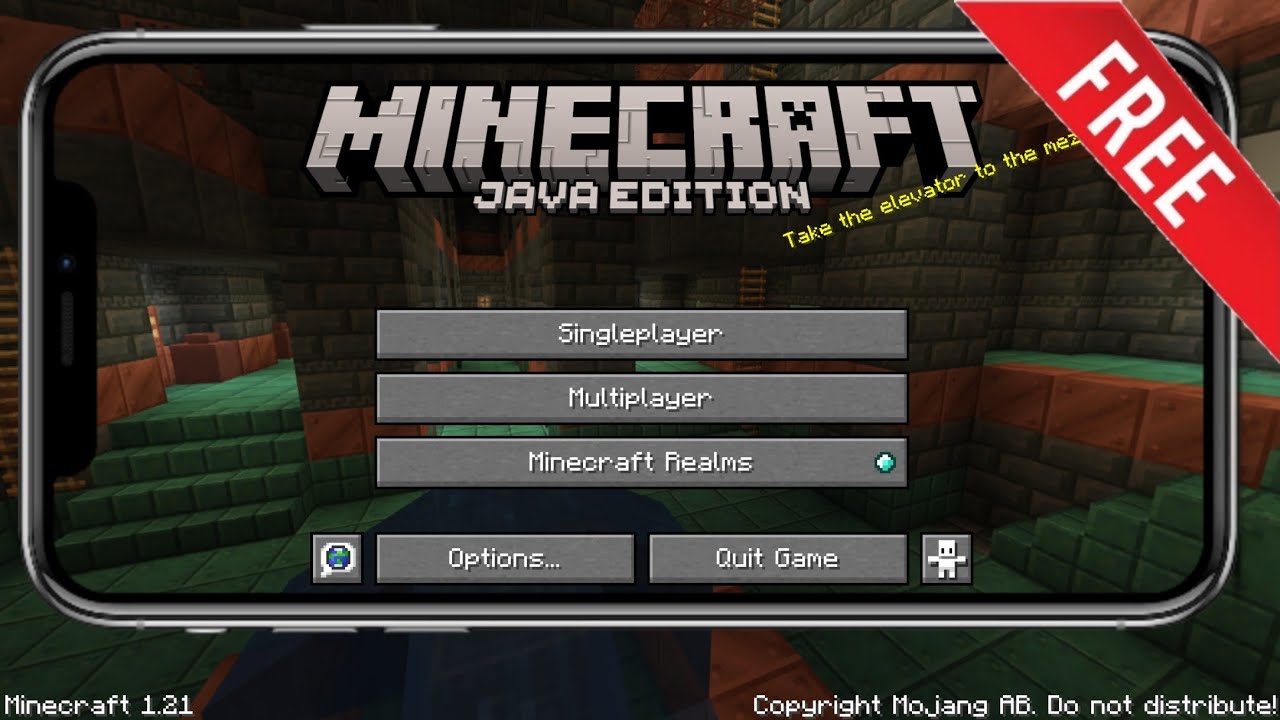 Tutorial cum sa te joci Minecraft Java Edition pe telefon/tableta - YouTube