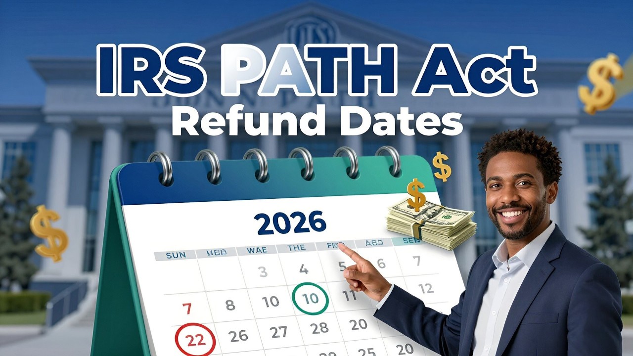 IRS PATH Act 2026: Your Refund Payment Dates Explained