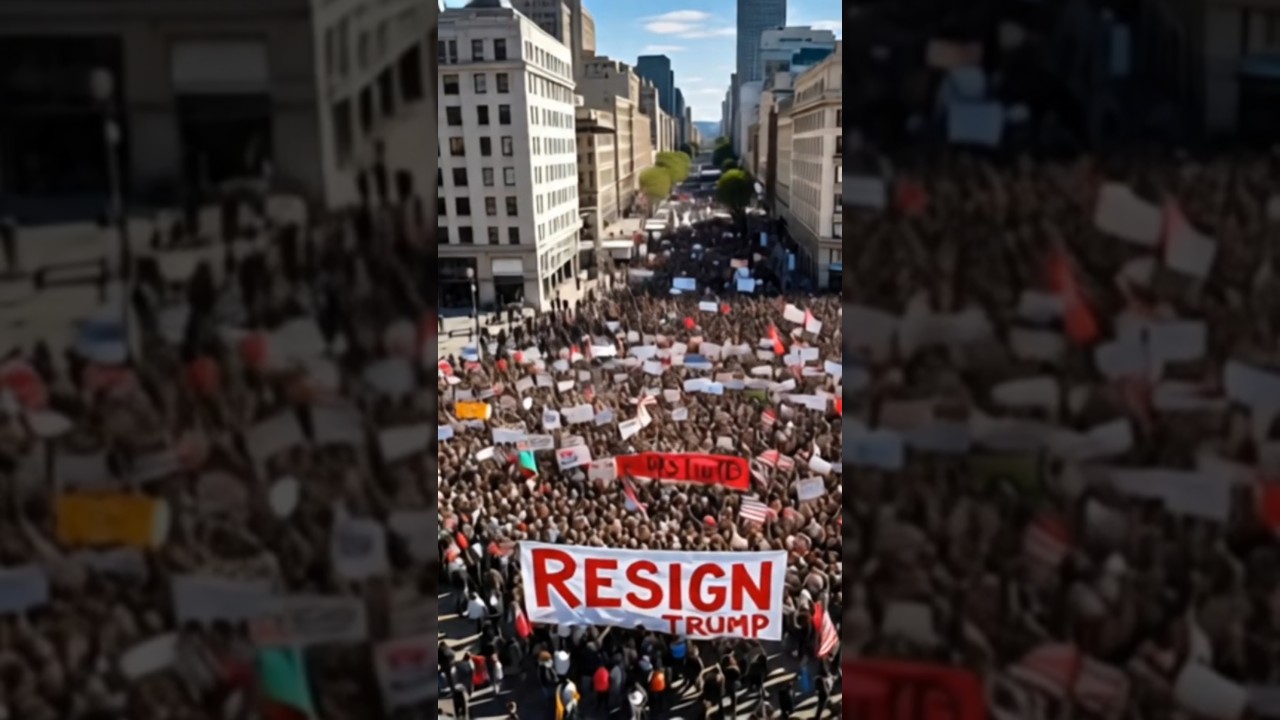 Trump may Resign soon as public kick him 