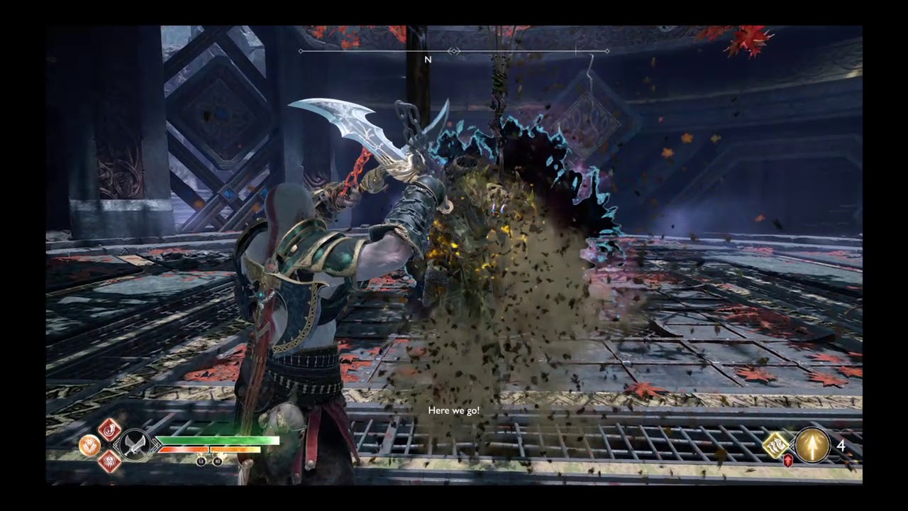 God of War 4 - Hidden chambers of Odin: Krato's house