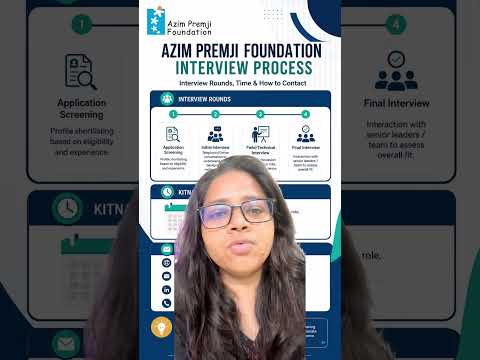 Azim Premji Foundation Interview Kitna Time Leta Hai? Full ...