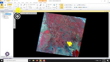 How to subset an image from shape file in ERDAS Imagine 2015