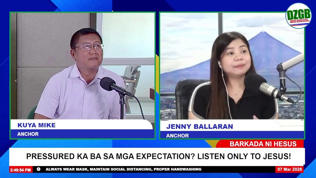 𝐁𝐚𝐫𝐤𝐚𝐝𝐚 𝐧𝐢 𝐇𝐞𝐬𝐮𝐬 | March 07, 2026