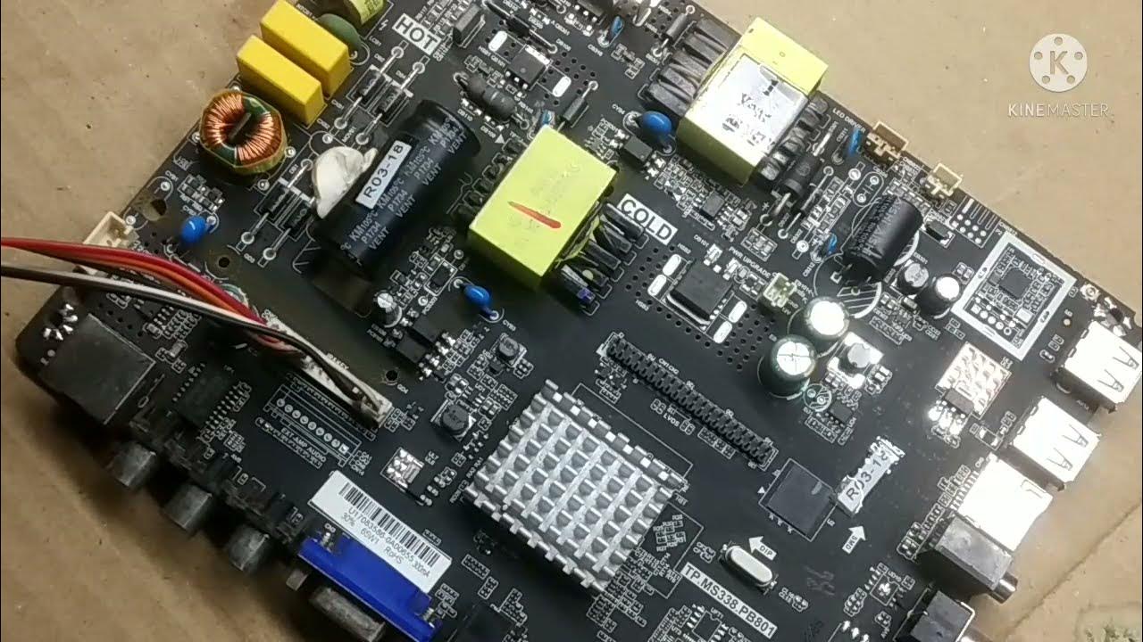 TP.MS338.PB801 Smart Board No power problem. YouTube