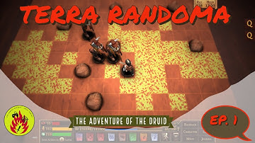 Terra Randoma : Exploring the Ultimate Turn-Based Roguelike Adventure! | Class Druid | Ep 1